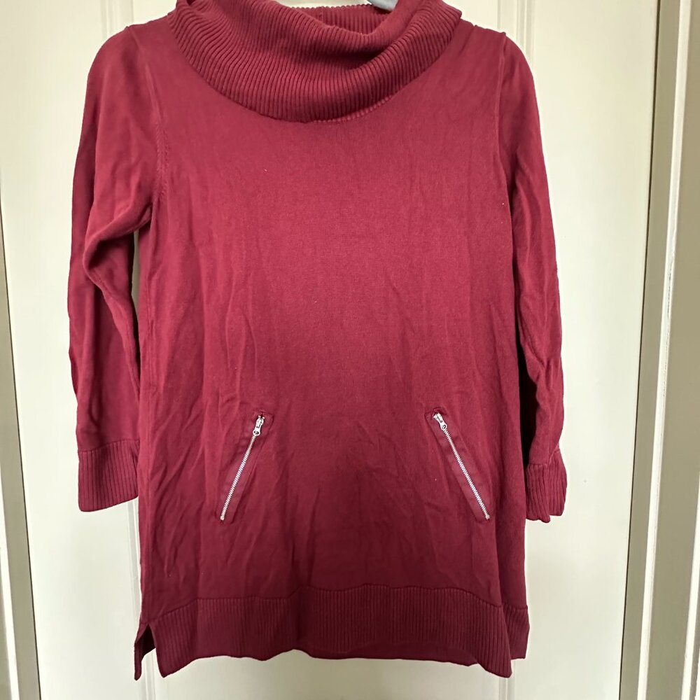 Eight Eight Eight Sweater Dress, L, Female, Burgundy